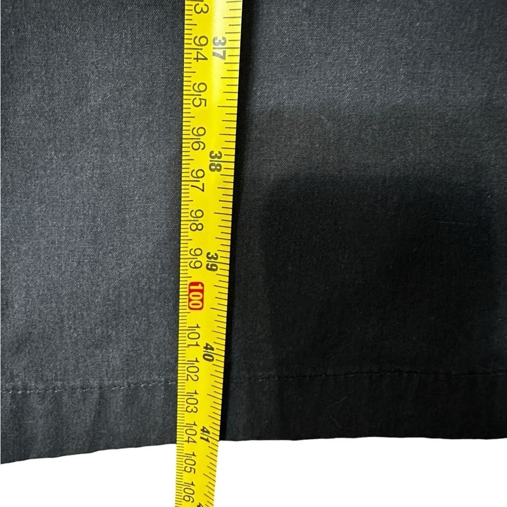 Vintage Men’s All Weather Coat Black Military Style Removable Liner 36R - Picture 6 of 10